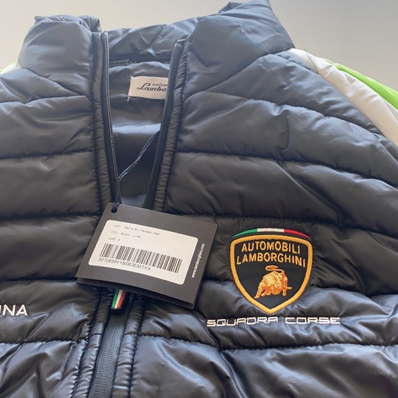 Men’s Lamborghini vest with front zipper brand new - Picture 4 of 6